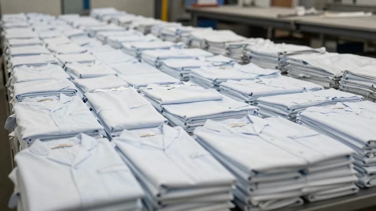 Commercial laundry facility illustrating Unitex vs ImageFIRST Northeast Healthcare Laundry