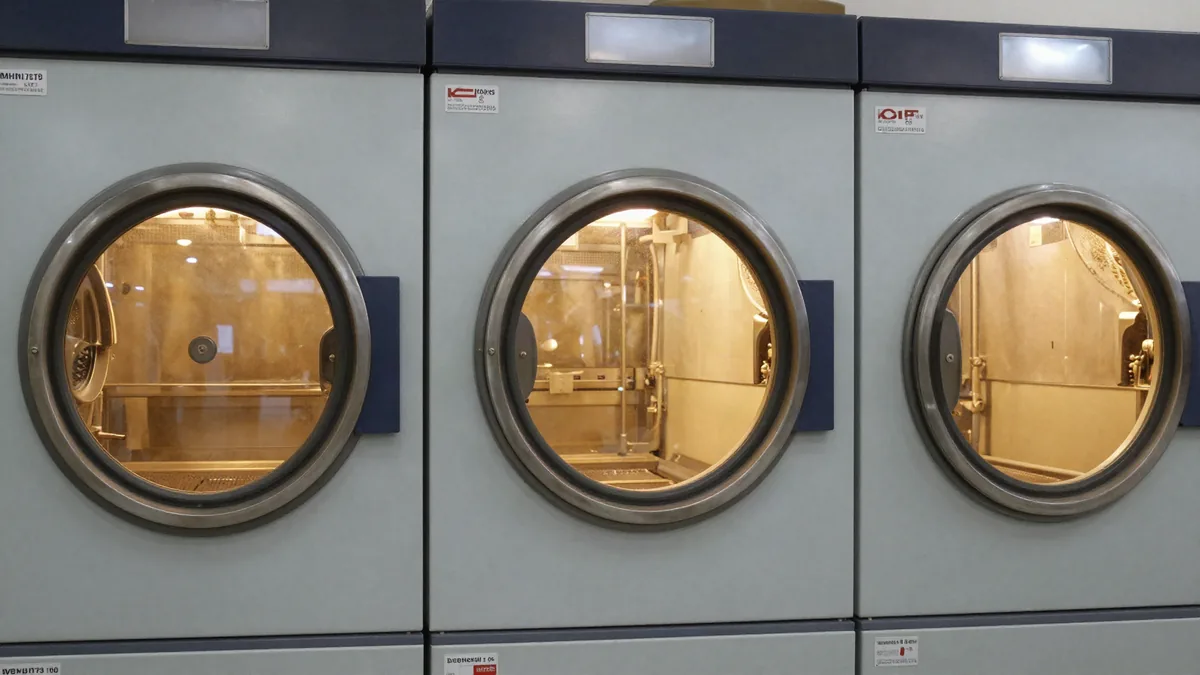 Commercial laundry facility illustrating What's Actually Included Linen Service