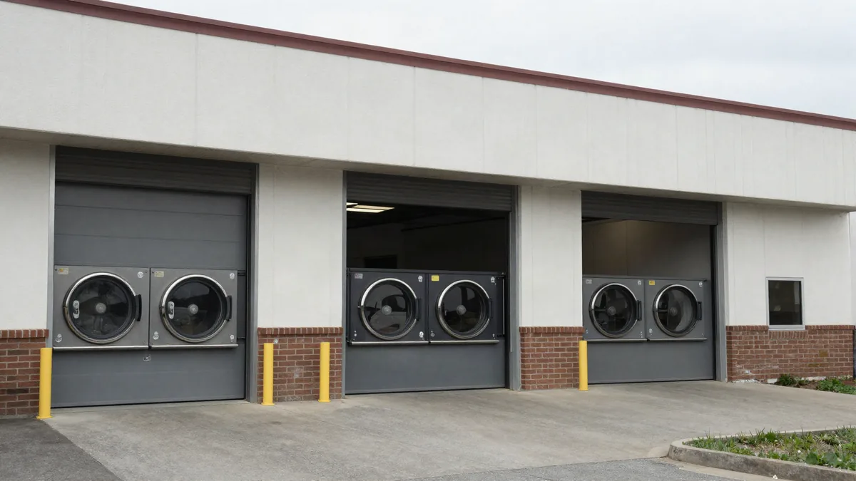 Commercial laundry facility illustrating Hotel Linen Service Orlando Resorts STR