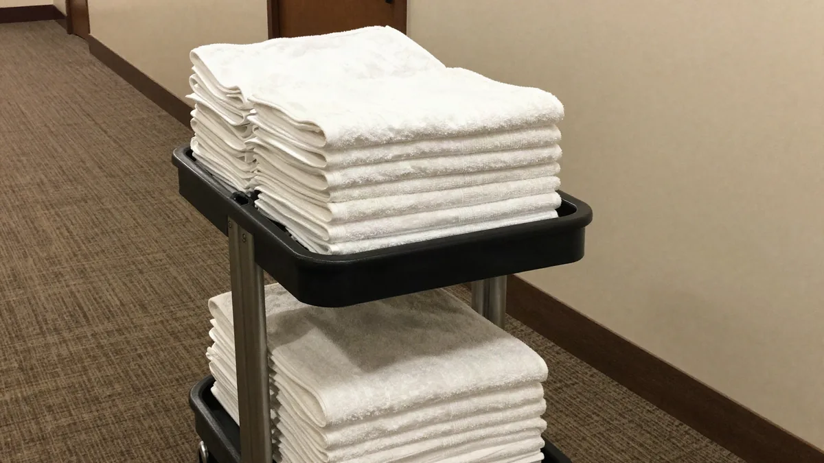 Commercial laundry facility illustrating Healthcare Linen Service Hospitals Clinics Source