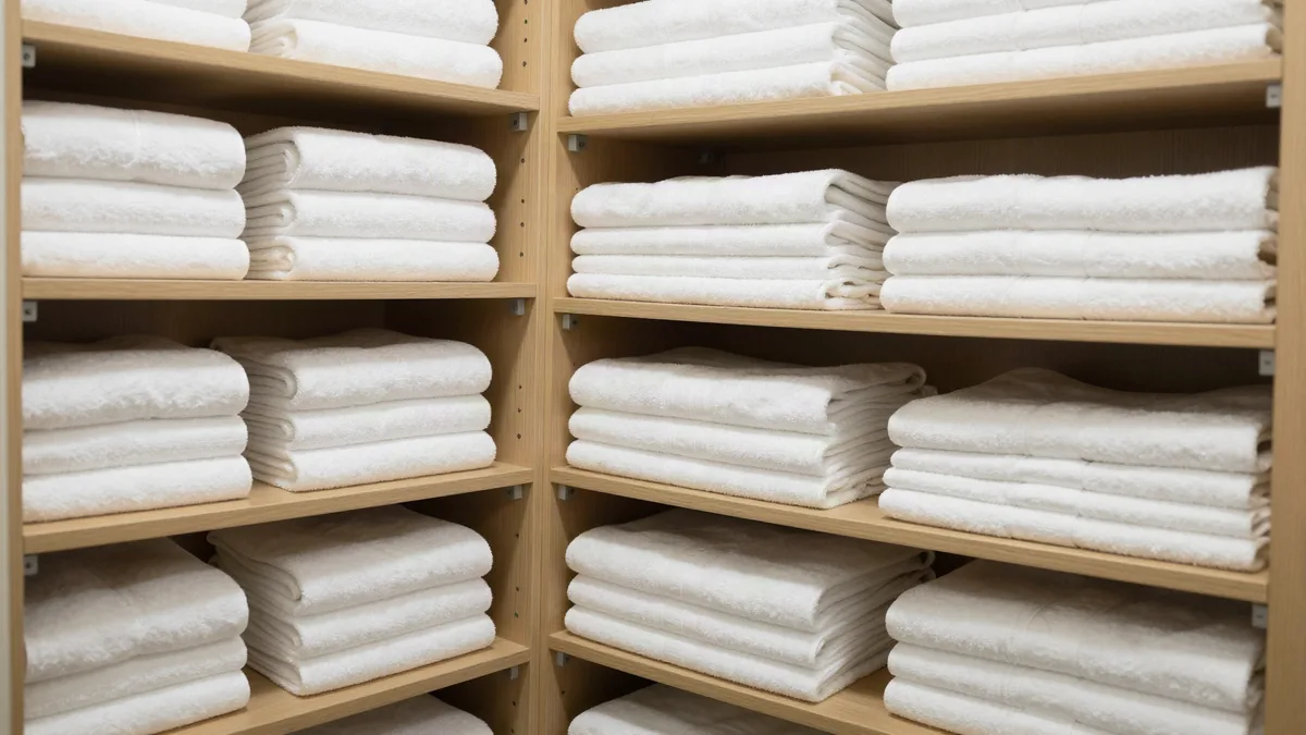 Commercial laundry facility illustrating Manufacturing Uniform Shop Rag Programs FR